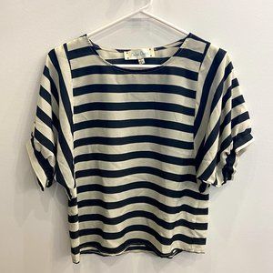 Small Black & White Francesca's Blouse